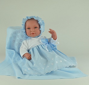 Кукла Соня с голубым пледом, 50 см. (Asi, 343090)